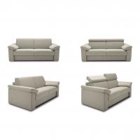 Harley sofa bed in the basic or with adjustable headrests version