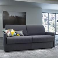 Moss sofa bed with fabric entirely removable cover