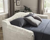 Rupert sofa transforms into a bed