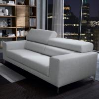Zenzero couch with lowered headrests