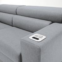 Music Sofa: sound system built into armrest