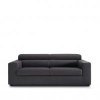 Linear Zenzero sofa with fabric upholstery