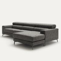 Zenzero sofa in linear model with chaise longue