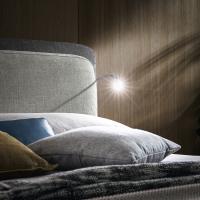 Koala upholstered bed with Touch System reading lights