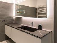 Vittoria 01 bespoke bathroom vanity with HPL top - photo sent by a customer