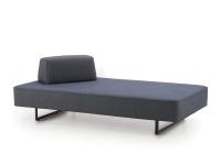 Prisma Air daybed with high metal structure