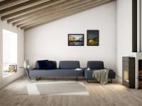 Prisma Air sofa pictured in a modern environment