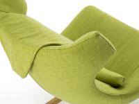 Detail of the removable head cushion