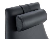 Detail of the headrest cushion of Agata armchair