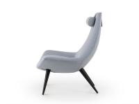 Side view of Agata armchair