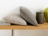 Jolly cushions with protruding stitches