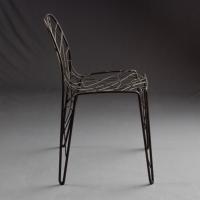 Aria chair in coloured metallic wire