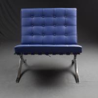 Barcelona armchair designed by designer L.M. Van der Rohe (colour out of production)