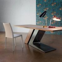 Design leather chair Kayla by Bonaldo