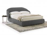 Kalin bed upholstered in fabric Byron 601