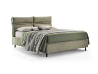 Lesley adjustable-back bed featuring headboard with reclining relaxation cushions