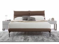 Lesley double bed proportions with bed frame h.10