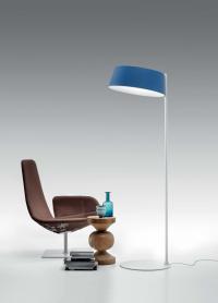 Oxygen vertical floor lamp with dimmable LED