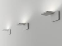 Lampada Quad nella versione applique, ideale per illuminare soffitti e grandi pareti