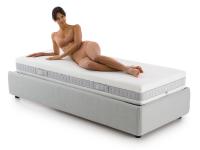 Dryflex Breeze mattress with removable Space cover in technical fabric without upholstery