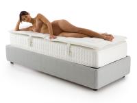 30 cm high Regal mattress with additional topper for maximum comfort and cosiness