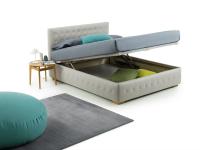 More&Plus storage bed with lifted bed base