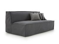 Jordan futon sofa bed with removable fabric cover
