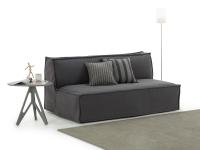Jordan fabric futon sofa bed for guests - double bed