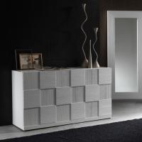 Penny sideboard with chequered front