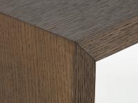 Detail of mitre joints of the console table