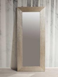 Aten ground rectangular mirror in carved larch in the measurement cm 190 x 80