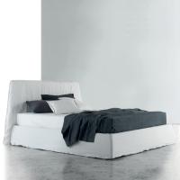 Dory bed with creased cover 