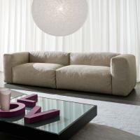 Softly sofa, linear fabric version