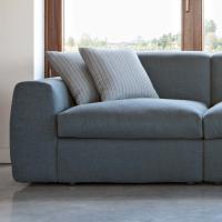 Sparks modern feather sofa - puffy arm in the large model L
