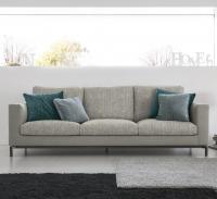 Rhino sofa in a 2 colour version with entirely removable fabric