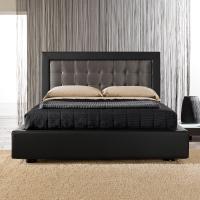 Arabesque upholstered storage bed