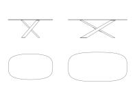 Diagrams of the two available bases