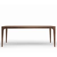 Fanny dining table with painted ash solid wood structure