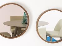 Pair of Hopes mirrors in bronze and natural version