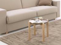 Bonnie coffee table with convenient tray top