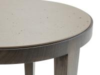 Detail of round cement resin top (structure finish not available)