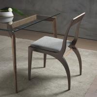 Tilda curved design wooden chair