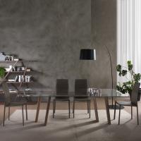 Saby table perfect for modern and refined dining areas