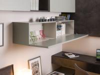 Plan wall unit with flap door, available in both a classic version and with a vasistas opening