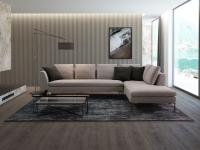 Antigua sofa in the meridienne corner model