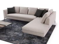 Antigua corner sofa with meridienne in the 324x297 cm model