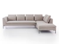 A view of the Antigua sofa with peninsula from the front