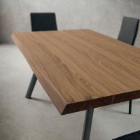 Jason living room table with debarked natural edges