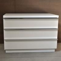 Chest of three drawers with plinth