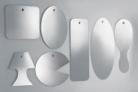 Julius made-to-measure wall mirror - examples of the shaped models with customised designs